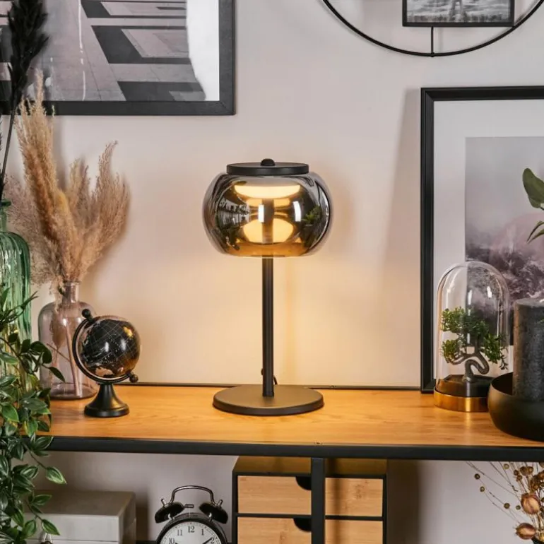 Izenave Lampe à poser, Liseuse LED Noir, 1 lumière