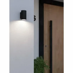 IZZALINI Lampe murale d´extérieur Luminaires Eglo LED Noir, 1 lumière