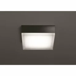 Jachenau Plafonnier, Applique murale Luminaires LCD LED Anthracite, 1 lumière