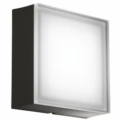 Jachenau Plafonnier, Applique murale Luminaires LCD LED Anthracite, 1 lumière