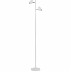James Lampadaire Luminaires Globo Lighting Blanc, 2 lumières