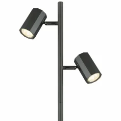 James Lampadaire Luminaires Globo Lighting Gris, 2 lumières