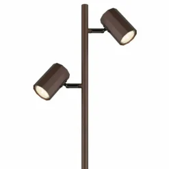 James Lampadaire Luminaires Globo Lighting Bronze, 2 lumières