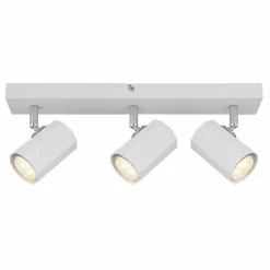 James Plafonnier, Spot de plafond, Applique murale, Spot mural Luminaires Globo Lighting Blanc, 3 lumières