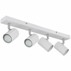 James Plafonnier, Spot de plafond, Applique murale, Spot mural Luminaires Globo Lighting Blanc, 4 lumières