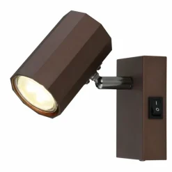 James Plafonnier, Spot de plafond, Applique murale, Spot mural Luminaires Globo Lighting Bronze, 1 lumière