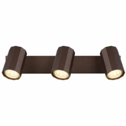 James Plafonnier, Spot de plafond, Applique murale, Spot mural Luminaires Globo Lighting Bronze, 3 lumières