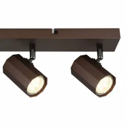 James Plafonnier, Spot de plafond, Applique murale, Spot mural Luminaires Globo Lighting Bronze, 4 lumières