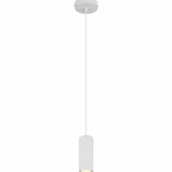 James Suspension Luminaires Globo Lighting Blanc, 1 lumière