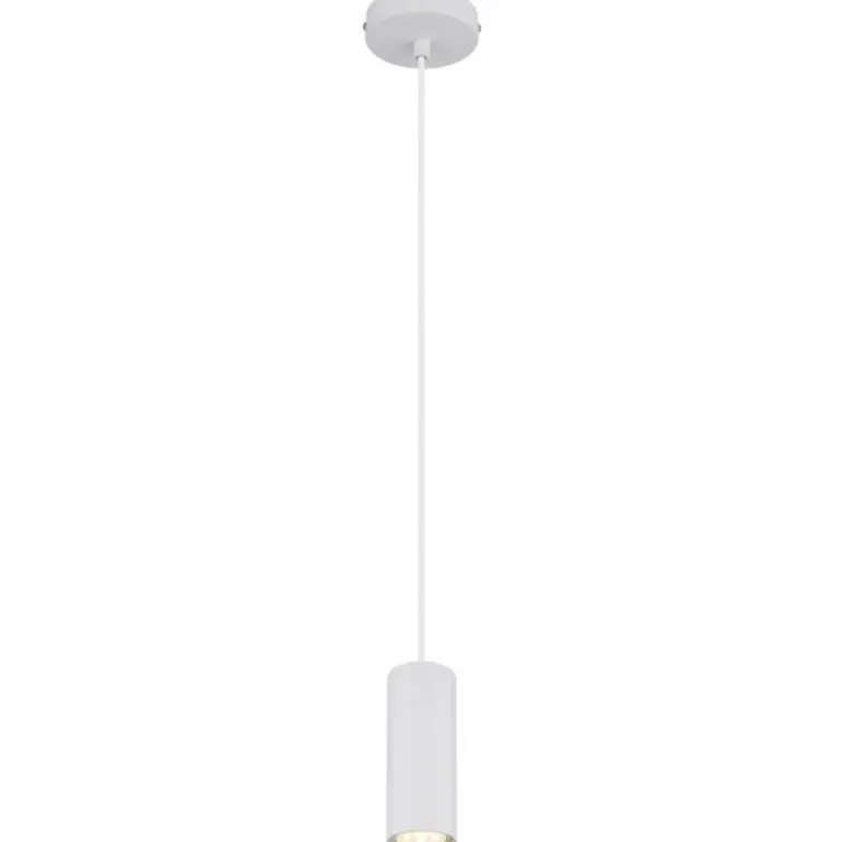 James Suspension Luminaires Globo Lighting Blanc, 1 lumière
