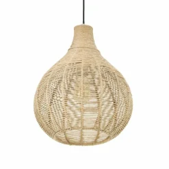 Janne Suspension Luminaires Trio Noir, 1 lumière