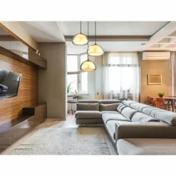 Jella Suspension Luminaires Globo Lighting Noir, 3 lumières