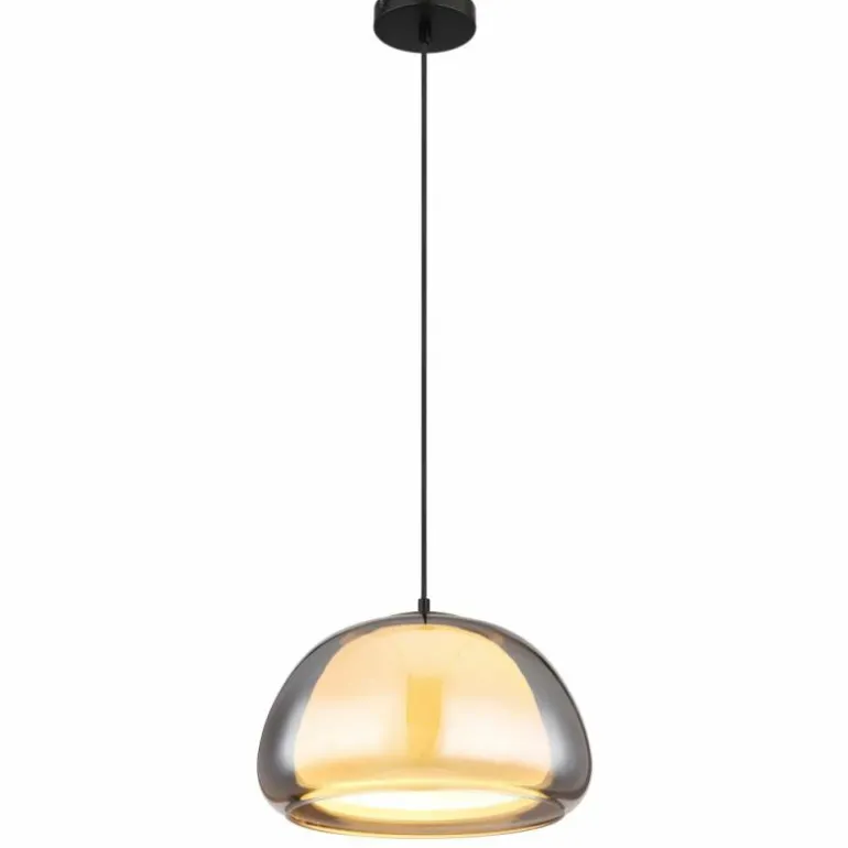 Jella Suspension Luminaires Globo Lighting Noir, 1 lumière