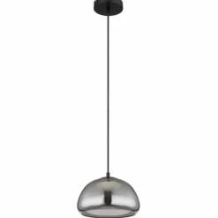 Jella Suspension Luminaires Globo Lighting Noir, 1 lumière