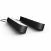 Kit de base double Philips Hue Ambiance White & Color Play Lightbar LED Noir, 2 lumières, Changeur de couleurs