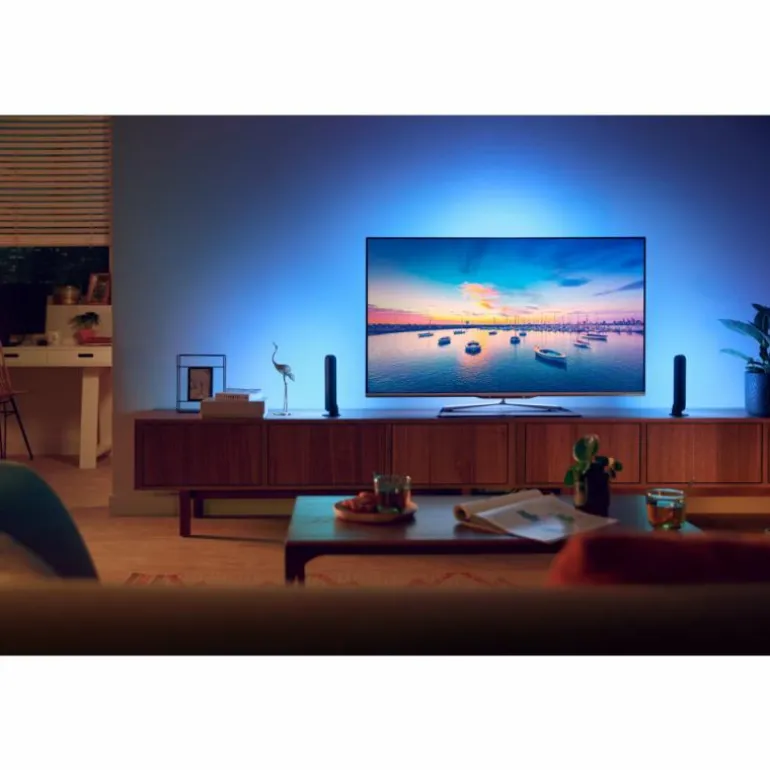 Kit de base Philips Hue Ambiance White & Color Play Lightbar LED Noir, 1 lumière, Changeur de couleurs