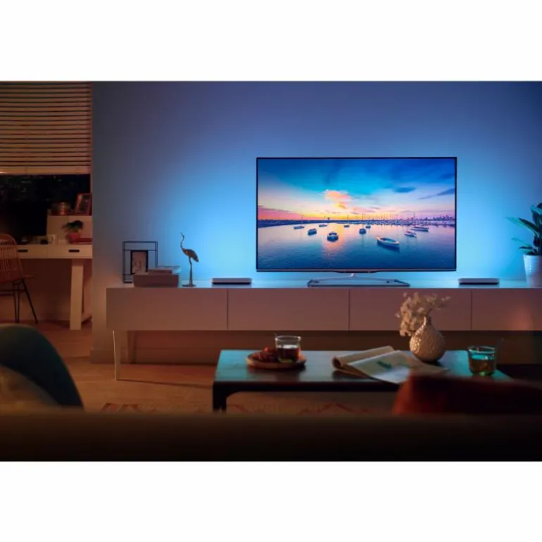Kit de base Philips Hue Ambiance White & Color Play Lightbar LED Noir, Blanc, 1 lumière, Changeur de couleurs