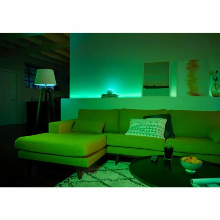 Kit de base Philips Hue Ambiance White & Color Lightstrip Plus LED, 1 lumière, Changeur de couleurs