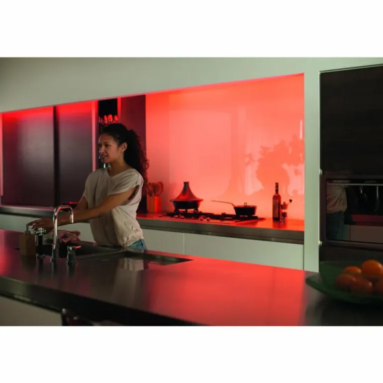 Kit de base Philips Hue Ambiance White & Color Lightstrip Plus LED, 1 lumière, Changeur de couleurs