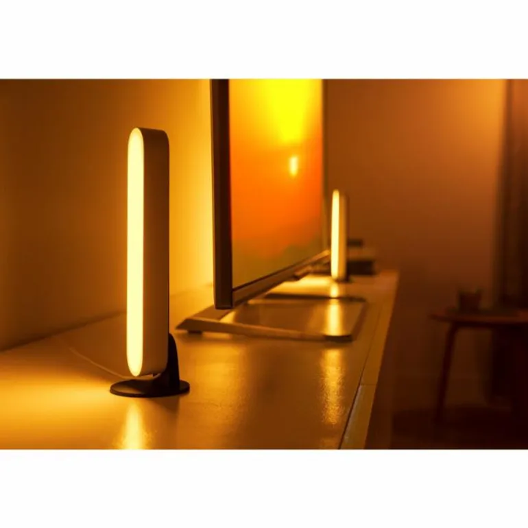 Kit d'extension Philips Hue Ambiance White & Color Play Lightbar LED Noir, Blanc, 1 lumière, Changeur de couleurs