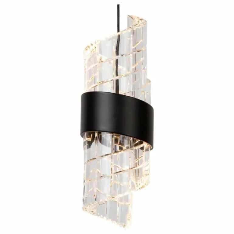 KLIGANDE Suspension Luminaires Lucide LED Noir, 5 lumières