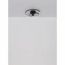 Koren Ventilateur de plafond lumineux Luminaires Globo Lighting LED Noir, 1 lumière, Télécommandes