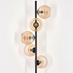 Koyoto Lampadaire 31 cm Ambre, 5 lumières