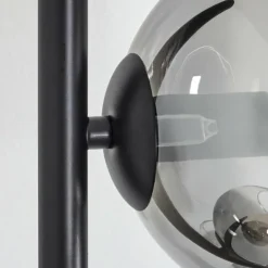 Koyoto Lampadaire 31 cm Clair, Fumé, 4 lumières