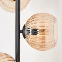 Koyoto Lampadaire Ambre, 3 lumières