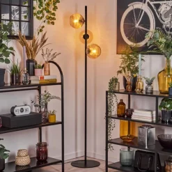 Koyoto Lampadaire Ambre, 3 lumières