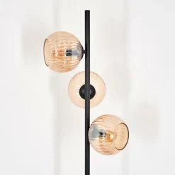 Koyoto Lampadaire Ambre, 3 lumières
