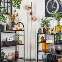 Koyoto Lampadaire Ambre, 3 lumières