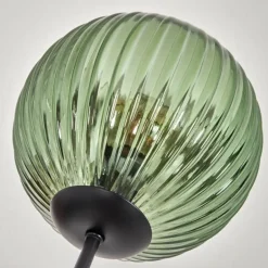 Koyoto Lampadaire Bleu, Vert, Cuivré, 6 lumières