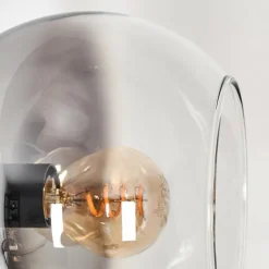 Koyoto Lampadaire Clair, Fumé, 5 lumières