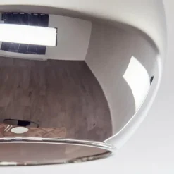 Koyoto Plafonnier, Boule lumineuse 40 cm Écru, Noir, 3 lumières