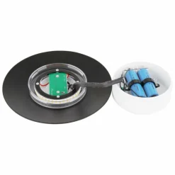 Kyler Lampe à poser Luminaires Globo Lighting LED Gris, 1 lumière