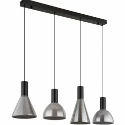 Labora Suspension Luminaires Globo Lighting LED Noir, 1 lumière