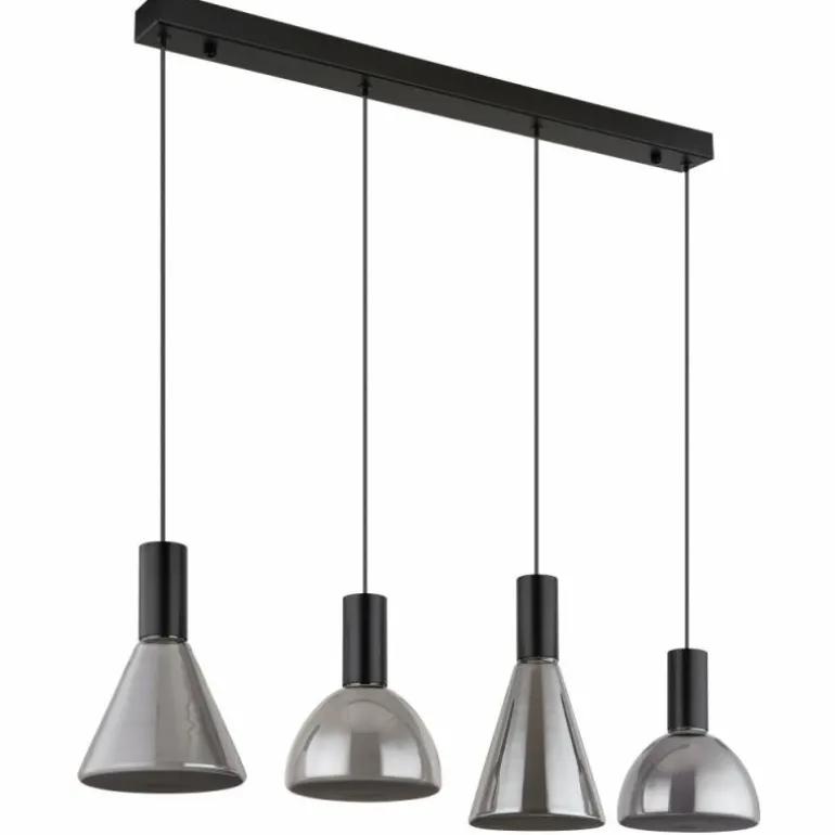 Labora Suspension Luminaires Globo Lighting LED Noir, 1 lumière