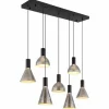 Labora Suspension Luminaires Globo Lighting LED Noir, 1 lumière