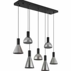Labora Suspension Luminaires Globo Lighting LED Noir, 1 lumière