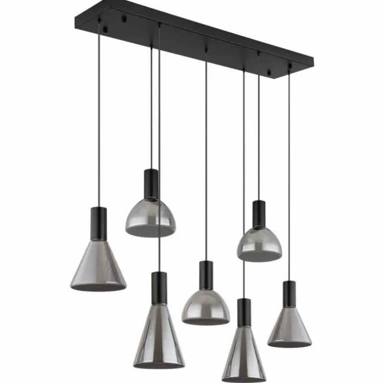 Labora Suspension Luminaires Globo Lighting LED Noir, 1 lumière