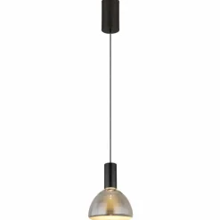 Labora Suspension Luminaires Globo Lighting LED Noir, 1 lumière