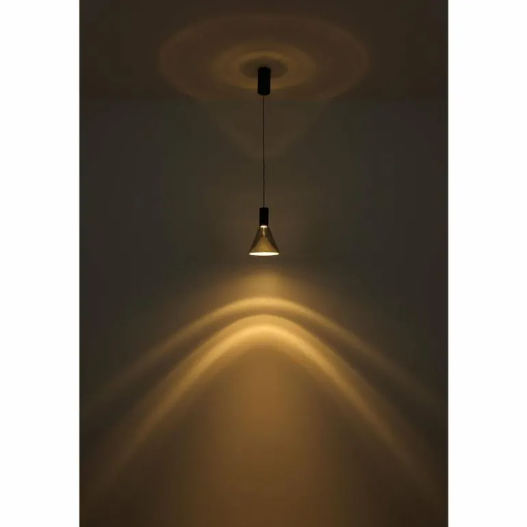 Labora Suspension Luminaires Globo Lighting LED Noir, 1 lumière