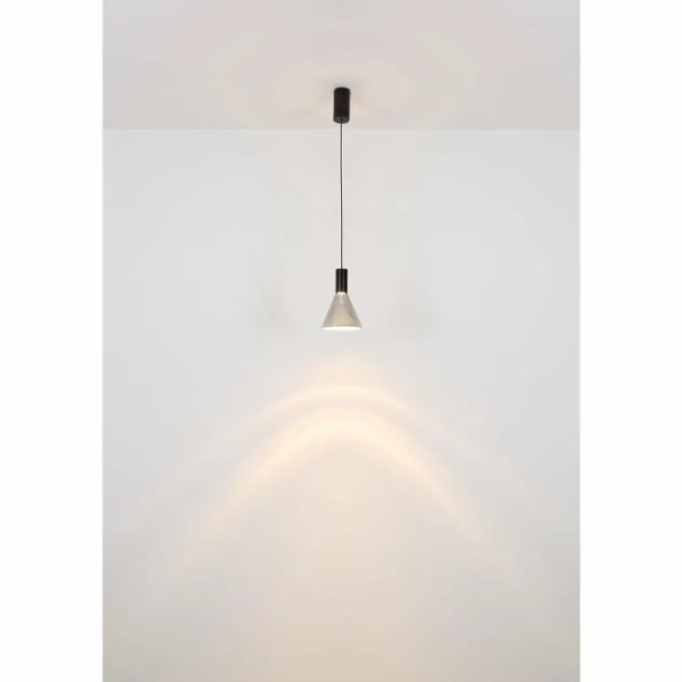 Labora Suspension Luminaires Globo Lighting LED Noir, 1 lumière