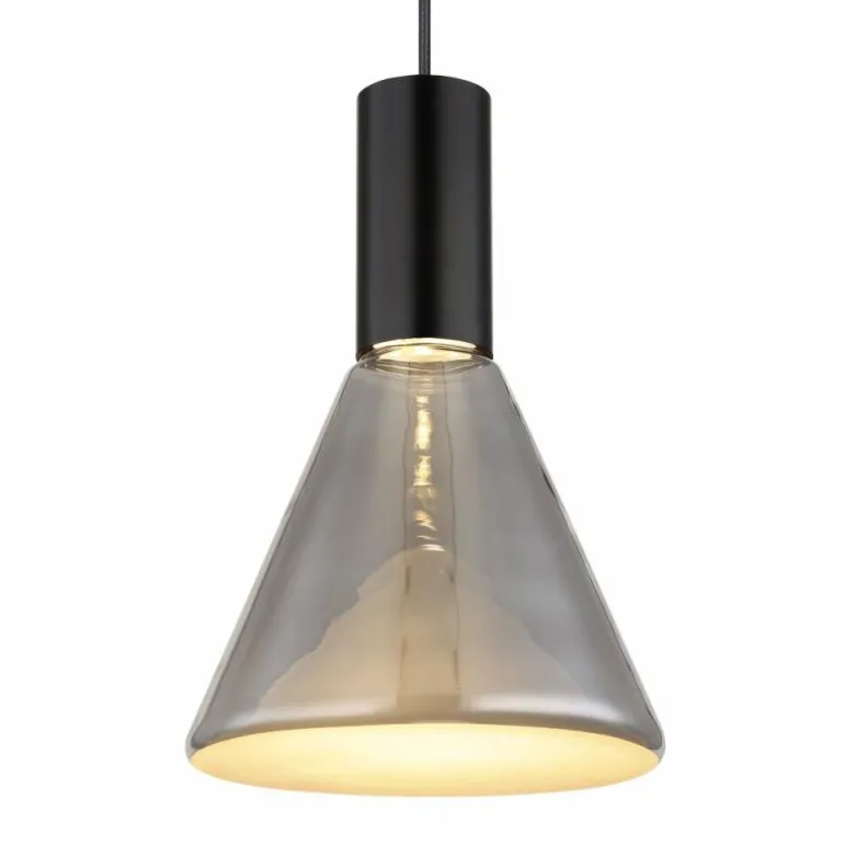 Labora Suspension Luminaires Globo Lighting LED Noir, 1 lumière