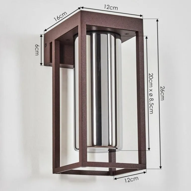 Lagarelhos Lampe murale d´extérieur Rouille, 1 lumière