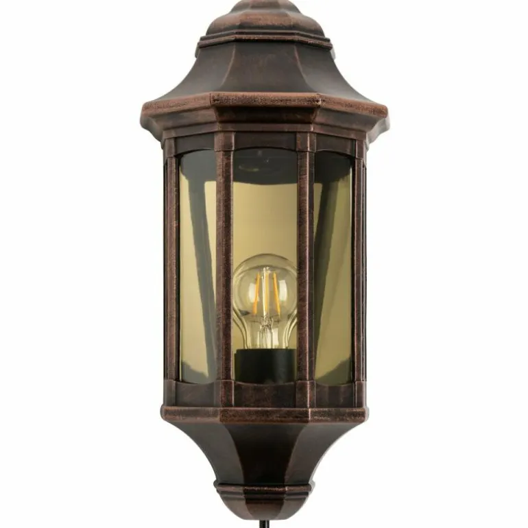 Lalling Applique murale Luminaires LCD Cuivre, Noir, 1 lumière