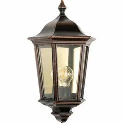 Lalling Applique murale Luminaires LCD Cuivre, Noir, 1 lumière