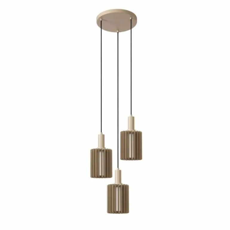 LAMBRES Suspension Luminaires Lucide Sable, 3 lumières