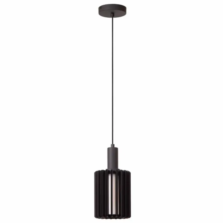 LAMBRES Suspension Luminaires Lucide Noir, 1 lumière